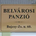 לינה וארוחת בוקר Belvarosi Panzio 3*